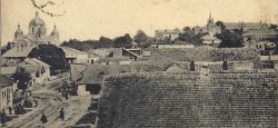 Вид на місто, поч XX ст.:  Старий Калуш